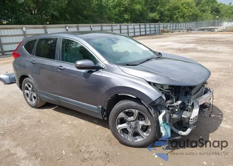 2018 Honda Cr-V Ex из США, поврежденный, VIN 5J6RW1H55JA007821